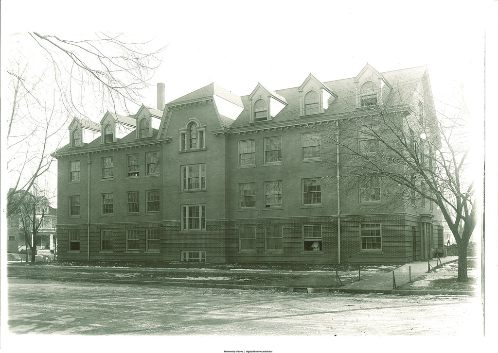 North face of Isolation Hospital, now known as Stuit Hall