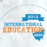 International Education Week 2013 logo
