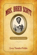 cover of "Mrs. Dred Scott" by Lea VanderVelde