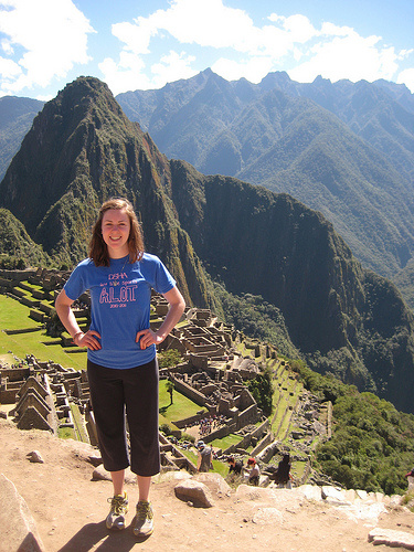 study abroad student Macz Norton in Peru