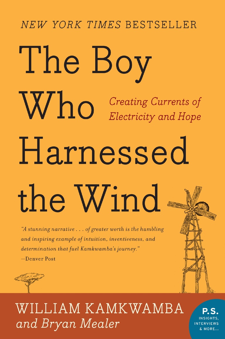 "The Boy Who Harnessed the Wind" book cover