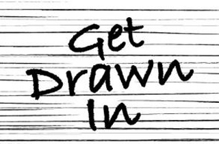 get drawn in line drawing