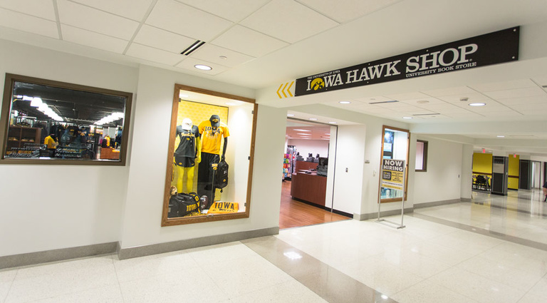 The Hawk Shop entrance