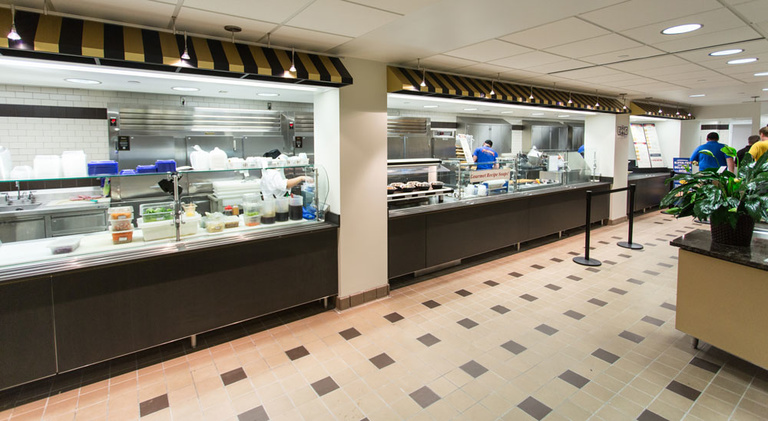 IMU ground floor food court area