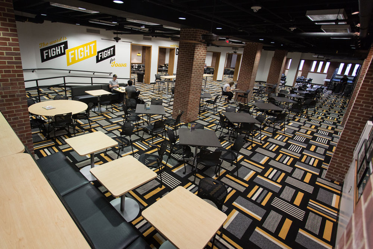 The Hawkeye Room in the ground floor of the IMU
