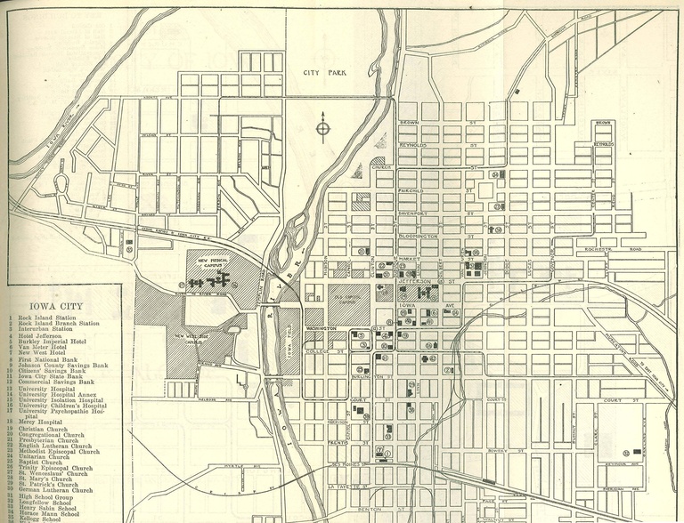 1919 campus map