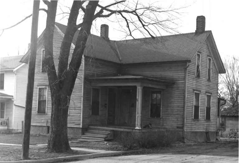 1947 image of house demolished for package