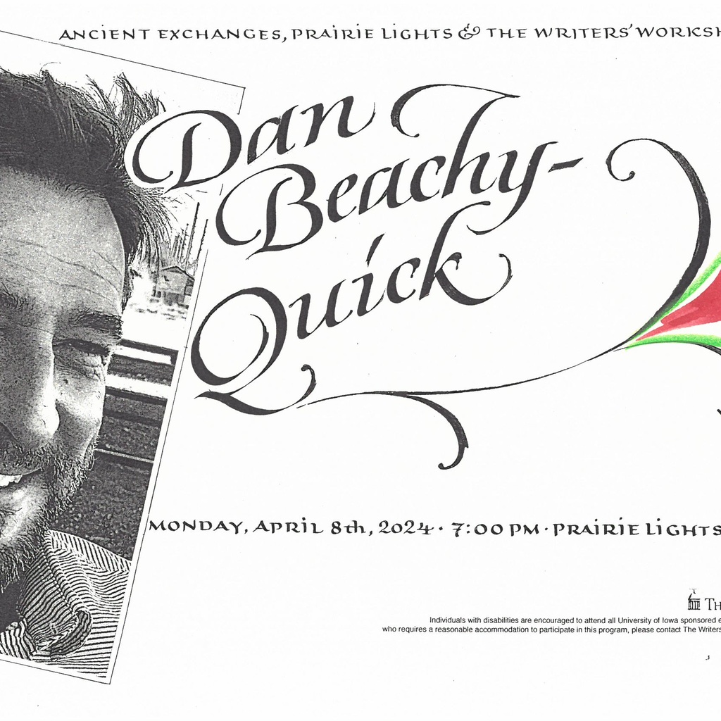 Live from Prairie Lights | Dan Beachy-Quick promotional image