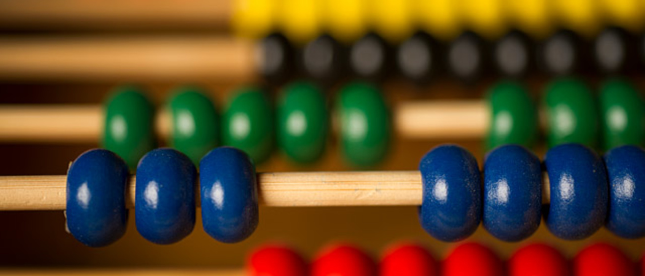 Colorful abacus.