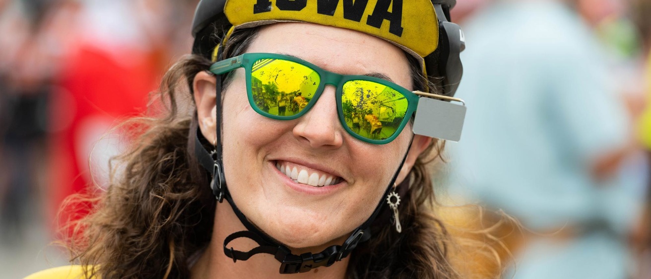 iowa pride cycling cap