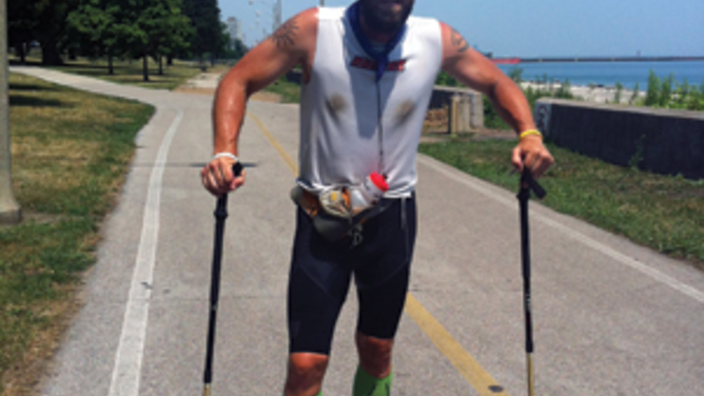 University of Iowa alumnus Steve Cannon ran 40 marathons in 40 days around Lake Michigan.