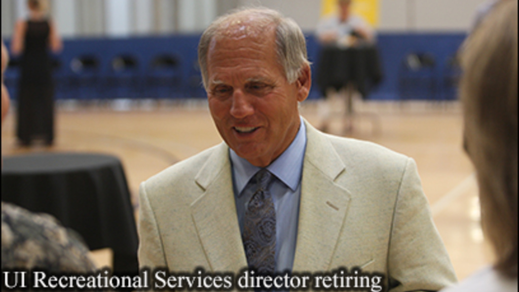 Image of retiring UI Recreational Services Director Harry Ostrander