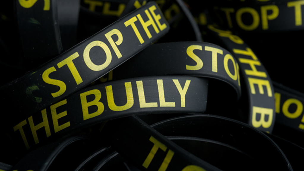 wristbands that say stop the bully