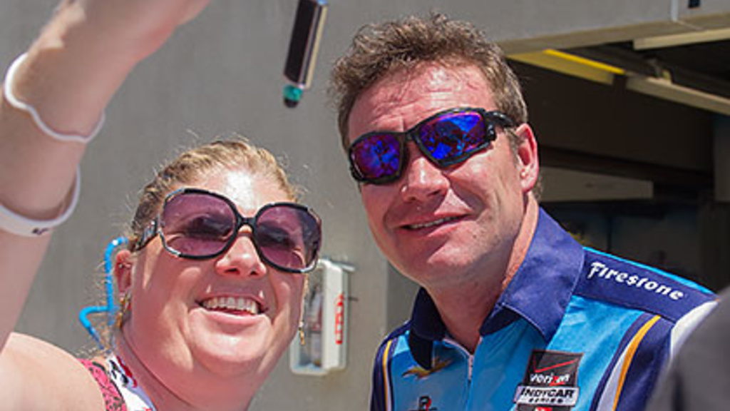 Buddy Lazier at the Indy 500