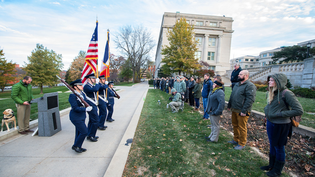 veterans ceremony