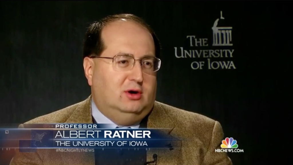 Albert Ratner, UI associate professor of mechanical and industrial engineering