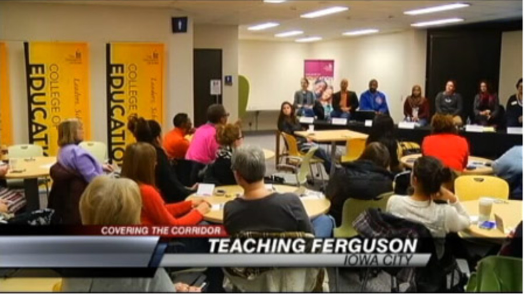 UI College of Education hosts Teaching Ferguson panel