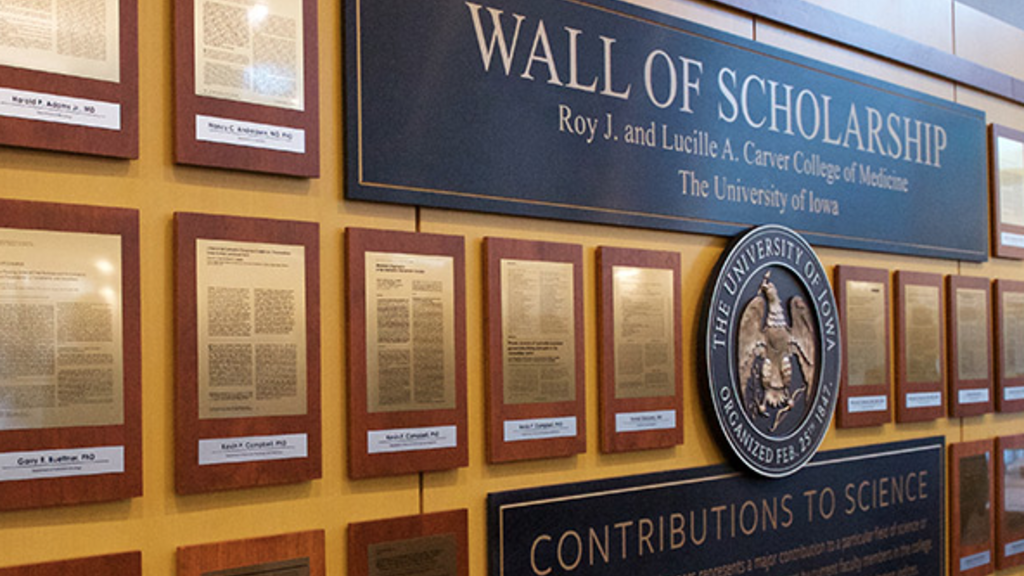 Wall of Scholarship