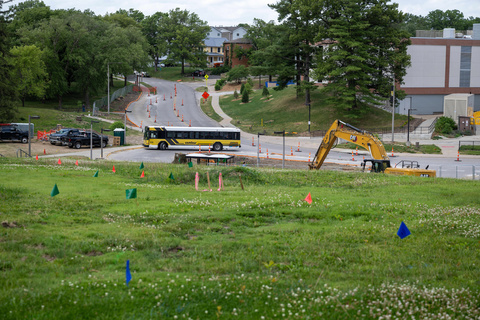 Construction on Newton Road