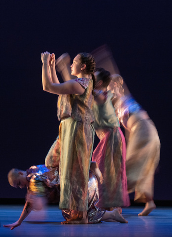 UI students performing a dance as part of Dance Gala