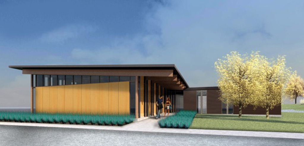 rendering of new golf facility