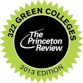 Logo for The Princeton Review 2013 Guide to Green Colleges
