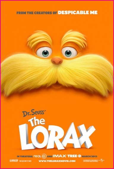 Dr. Suess' The Lorax movie poster