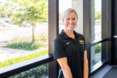 Angela Charsha-Harney, associate director of fitness at Recreational Services