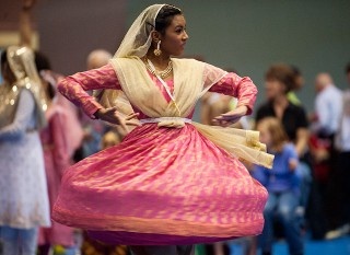 dancer at cultural diversity festival