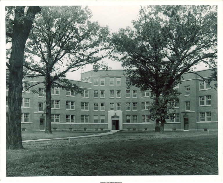Central section of Hillcrest Hall, 1939