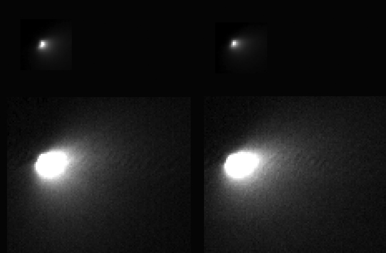 NASA image of comet