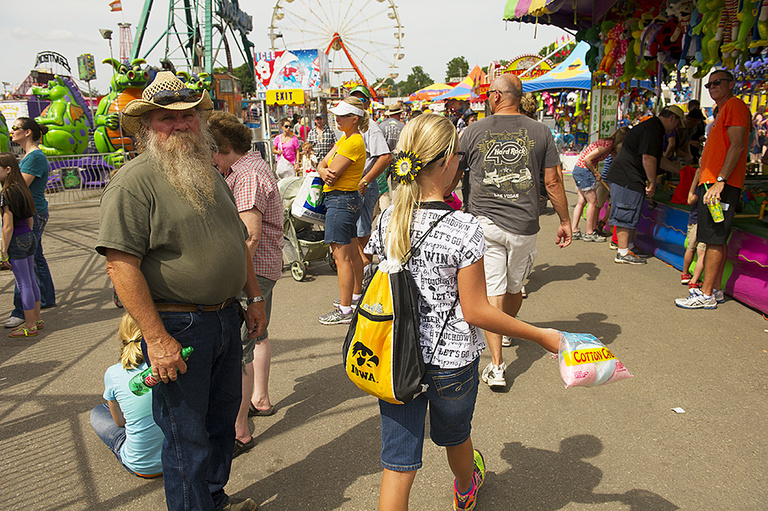 Scenes from the Iowa State Fair