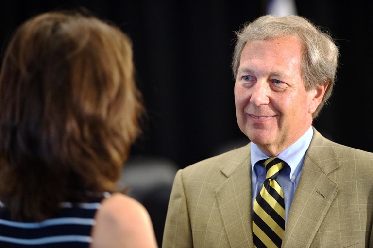 The Iowa Board of Regents names Bruce Harreld as the next University of Iowa President at the IMU on Thursday, September 3, 2015.