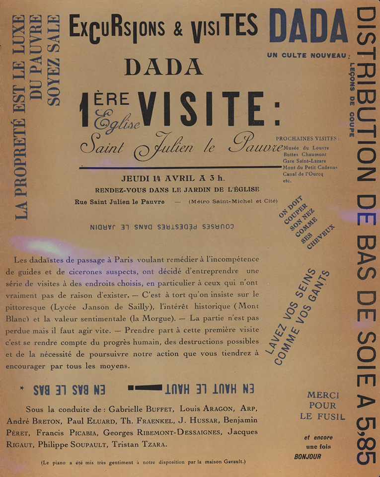 Broadside (1921), from the International Dada Archives