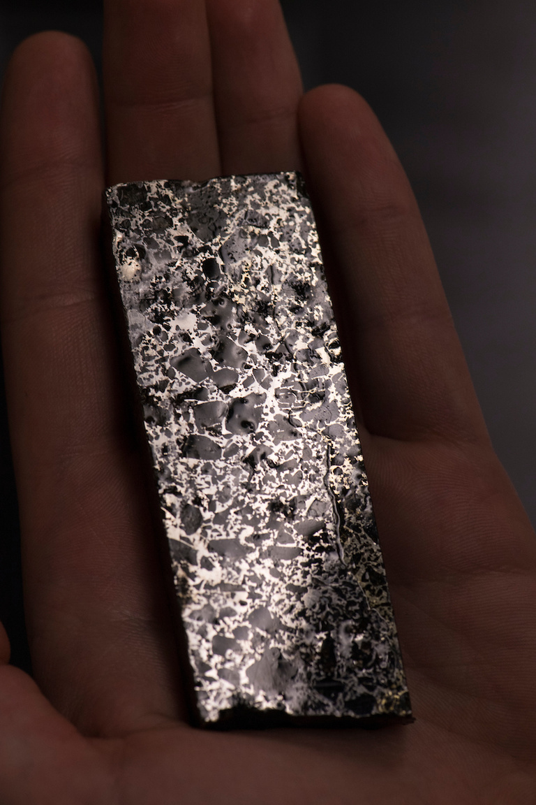 meteorite detail