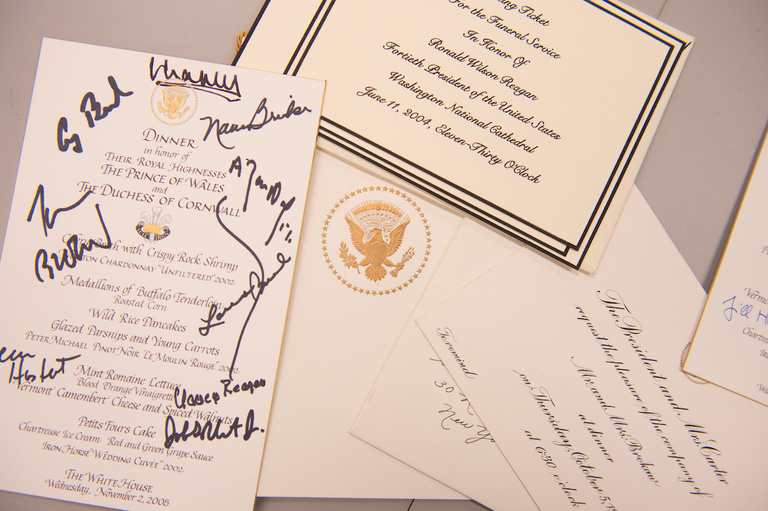 invitations in the brokaw collection