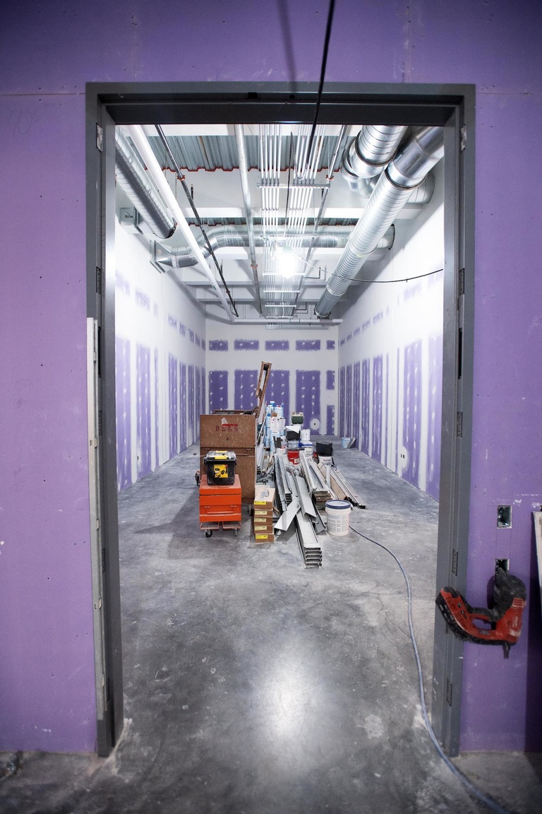 room under construction