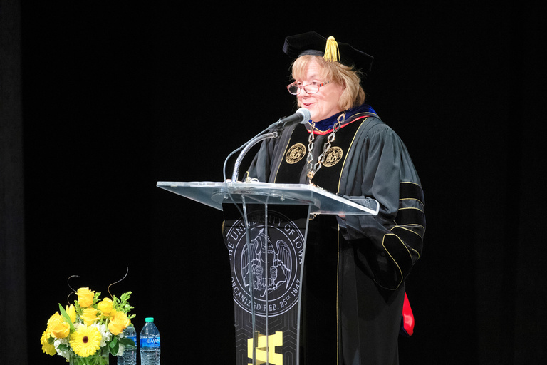President Barbara Wilson is the 22nd president in the University of Iowa's history.