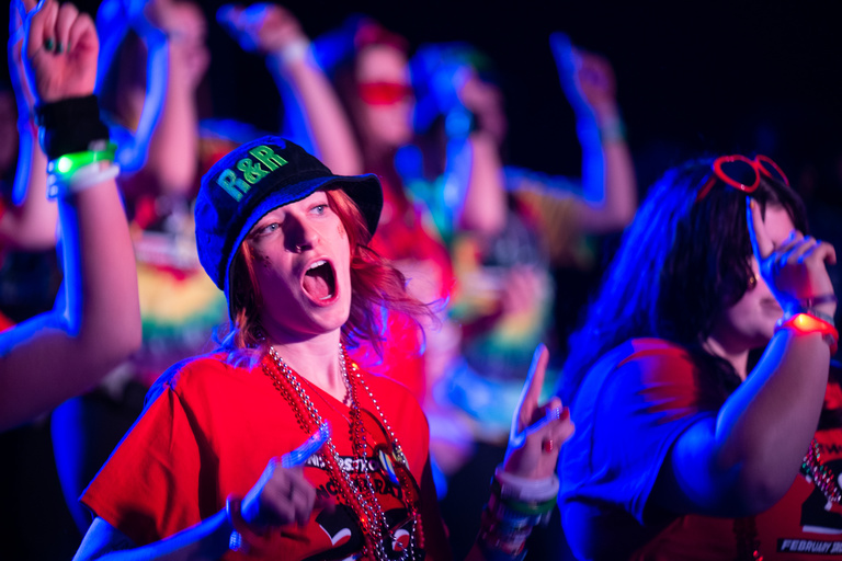 Energy was high during this year's Dance Marathon as it marked the return to an in-person event for the first time in two years.