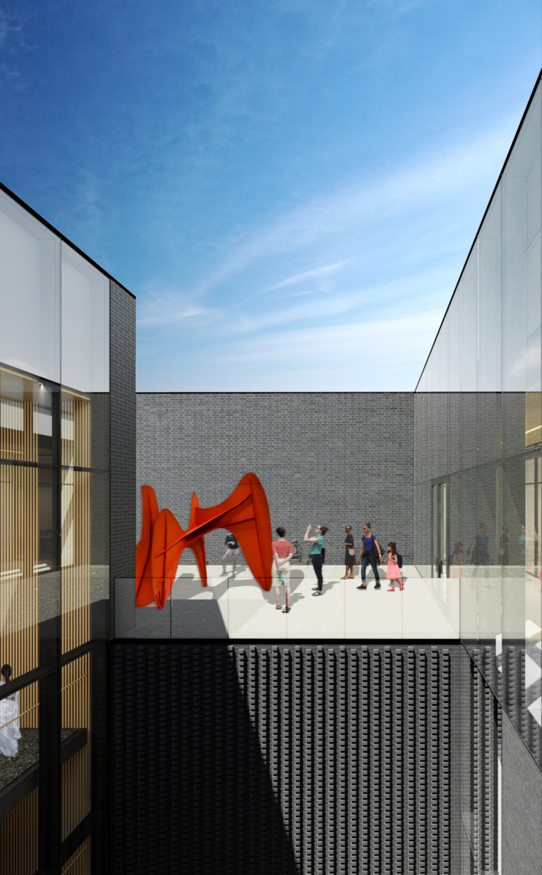 art museum proposed terrace