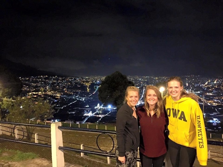 Lauren Furmanski, Zoe Feldmann, Jordan Wray, Ecuador. 2015
