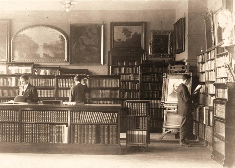 ranney memorial library in schaeffer hall