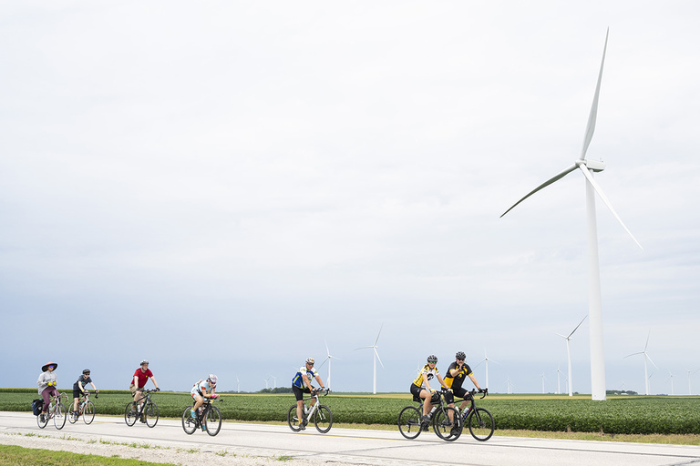 Wind turbines are now part of the Iowa landscape in some areas of the state. Iowa is one of the nation’s leaders in generating electricity with wind power, and wind has become Iowa’s largest source of electricity. 