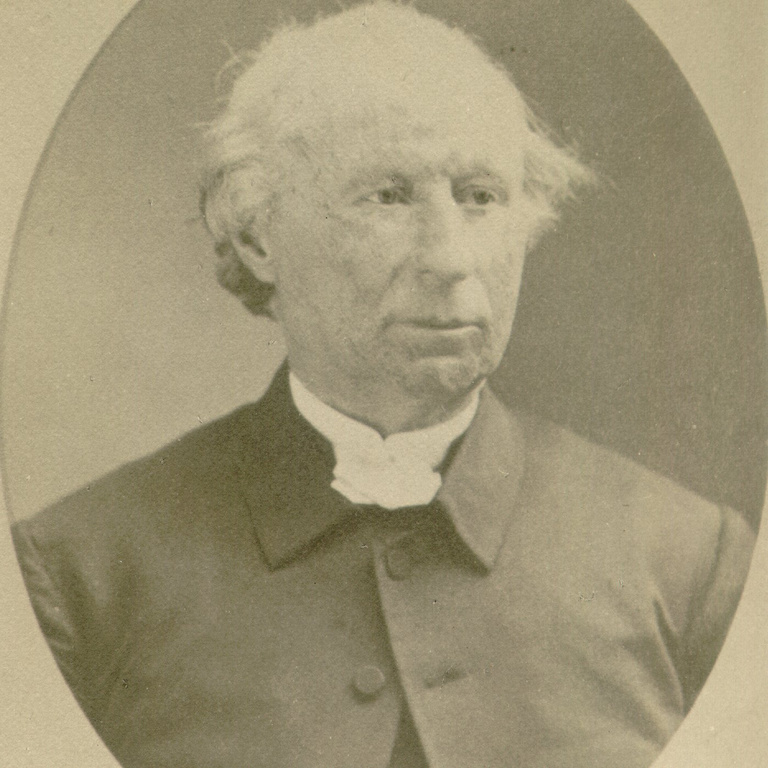 portrait of Silas Totten, second SUI president