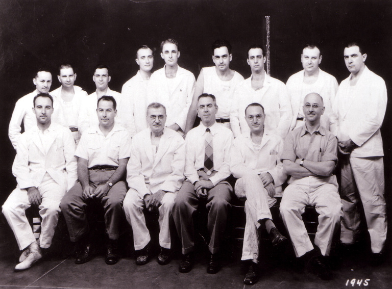 The UI Department of Orthopaedics and Rehabilitation, 1945.