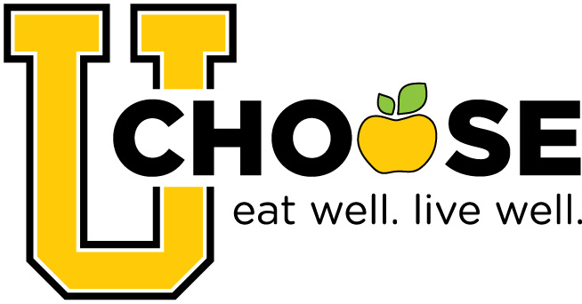 U Choose eat well. live well logo