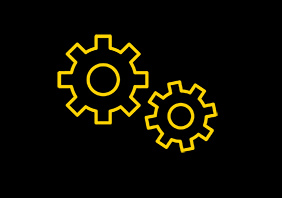 email icons gears