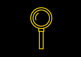 image icons magnifying glass