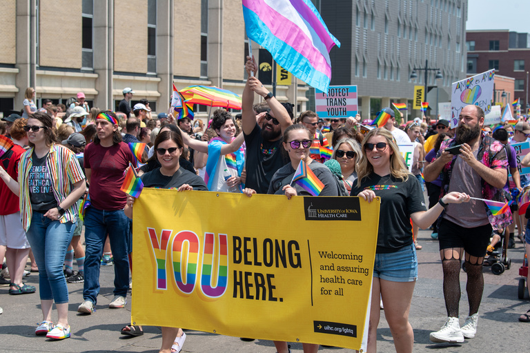 University of Iowa Health Care shares an important message: You belong here.