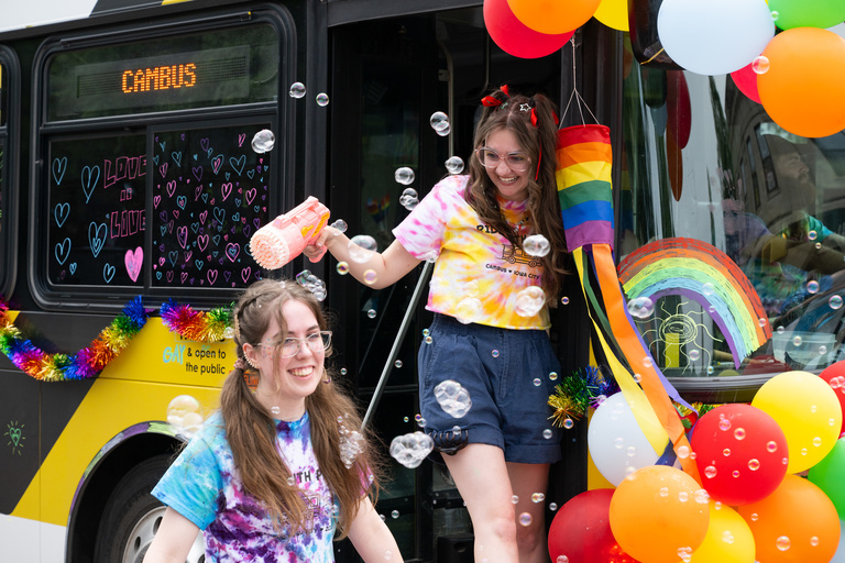 Iowa City Pride parade 2024